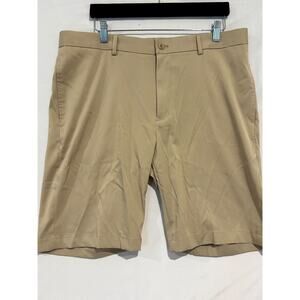 Slazenger Golf Men's Wicking Core Shorts Size 36 Khaki Pickleball preppy Capsule